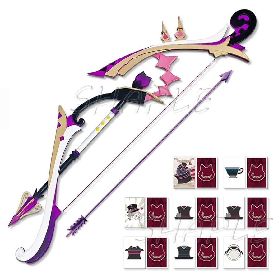 原神 リネ 武器 始まりの大魔術 弓 コスプレ Amazon.co.jp: 原神 リネ コスプレ道具 始まりの大魔術 マジック
